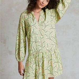 Mint Velvet Floral Swing Mini Dress: 12 UK/8 US